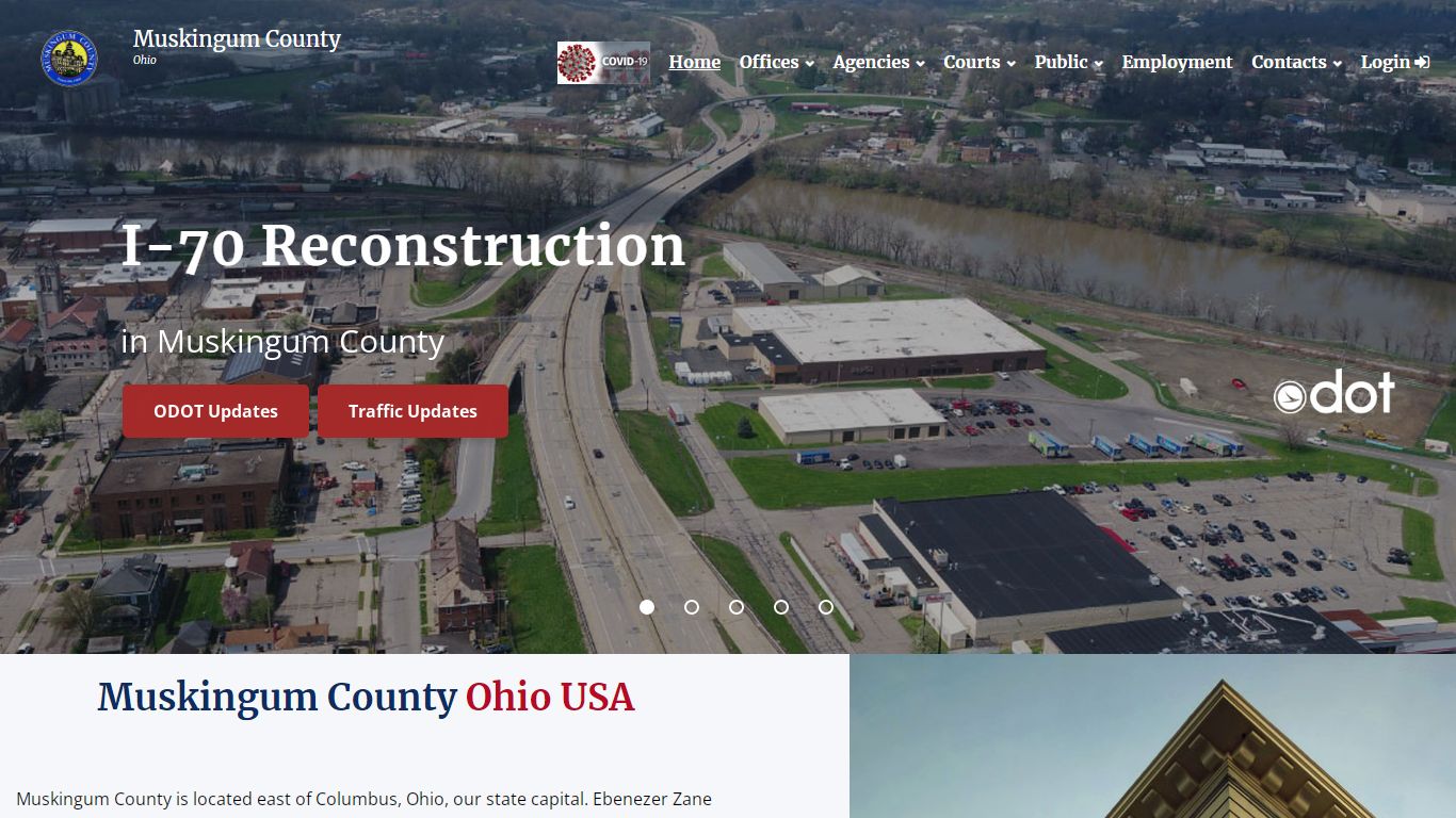 Muskingum County, Ohio - Offices - Agencies - Courts